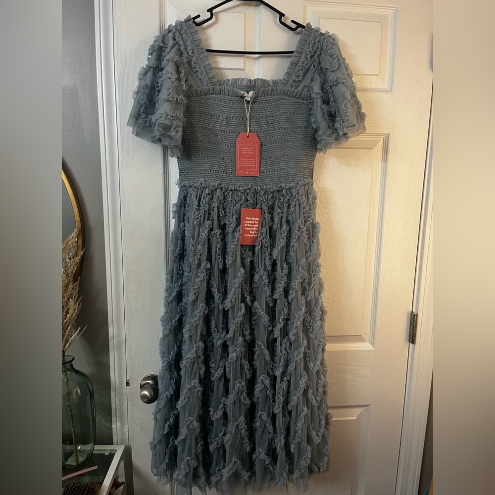 Ivy City Cloud Nine Dress in Powder Blue